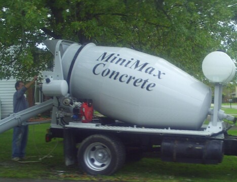 concrete mix truck